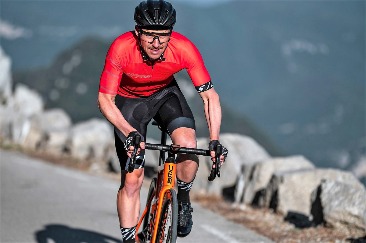 Férfi kerékpáros mez MD1604 Stelvio