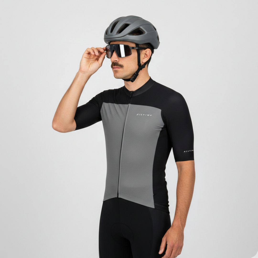 Férfi kerékpáros mez MD1604 Stelvio